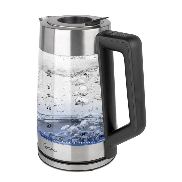 Chefman 1.8l Glass Electric Kettle - Silver : Target