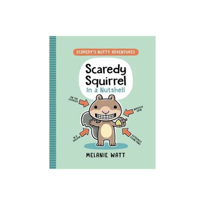 Scaredy Squirrel in a Nutshell - (Scaredys Nutty Adventures) by Melanie Watt (Hardcover)