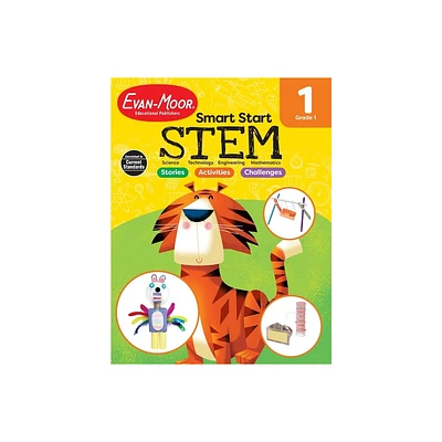 Smart Start: Stem, Grade 1 Workbook - by Evan-Moor Educational Publishers (Paperback)