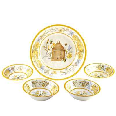 5pc Bee Sweet Salad/Serving Set - Certified International