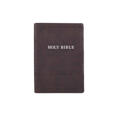 KJV Bible Giant Print Full Size Black - Large Print (Leather Bound)