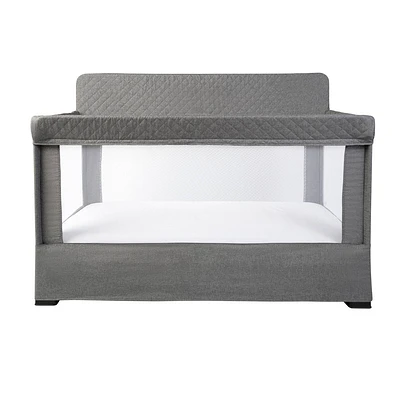 Baby Delight Lunaire Crib - Charcoal Tweed