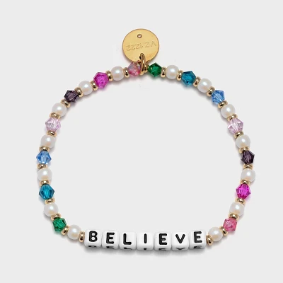 Little Words Project Believe Beaded Bracelet