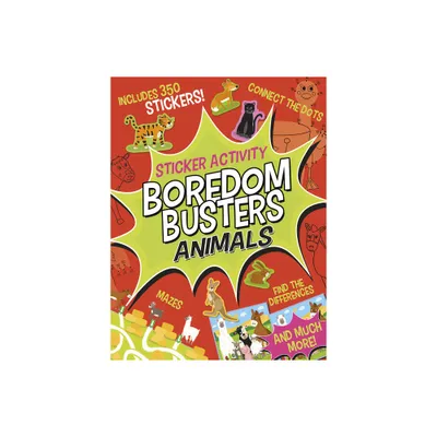 Boredom Busters: Animals Sticker Activity - by Tiger Tales (Paperback)