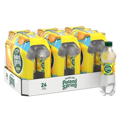 Poland Spring Lemon Sparkling Water