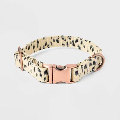 Animal Print Fashion Adjustable Dog Collar