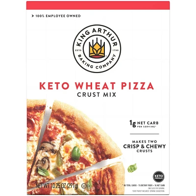 King Arthur Keto Wheat Pizza Crust Mix - 10.25oz