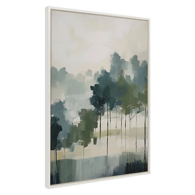 Kate & Laurel All Things Decor 31.5x41.5 Sylvie Whispering Trees I Framed Canvas by Amy Lighthall White