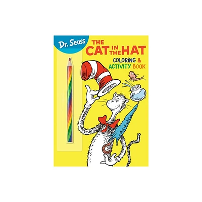 Dr. Seuss: The Cat in the Hat Coloring & Activity Book - by Theodor S Geisel (Paperback)