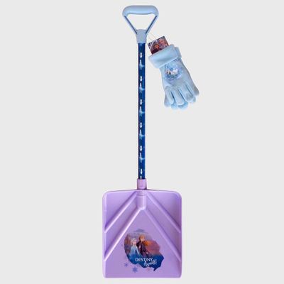 Disney Frozen Kids Snow Gloves and Shovel Set: Durable Winter Play Set for Girls, Ages 0-12