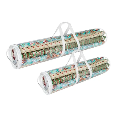 Elf Stor Wrapping Paper Storage Holders - 2pk