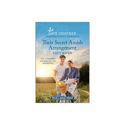 Their Secret Amish Arrangement - Large Print by Lucy Bayer (Paperback)