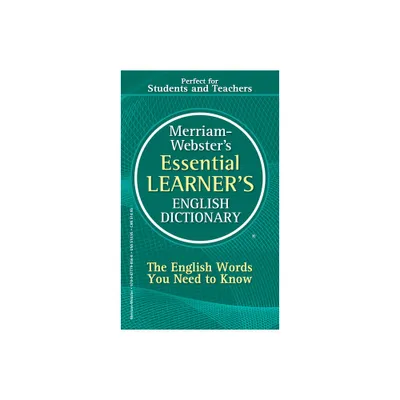 Merriam-Websters Essential Learners English Dictionary - (Paperback)