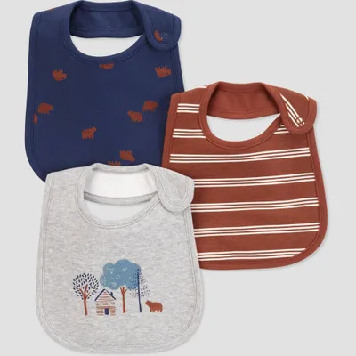 Carter's Just One You® Baby Boys' 3pc Bear Top & Bottom Set