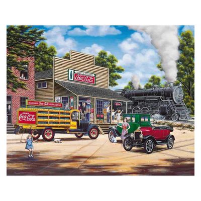 Springbok Coca-Cola All Aboard Puzzle 1000pc