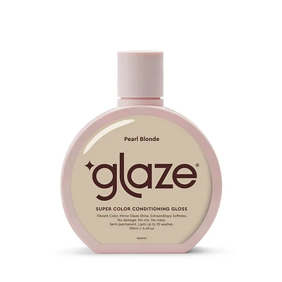 Glaze SuperGloss Color Conditioning Hair Gloss - Pearl Blonde Purple Toner - 6.4 fl oz
