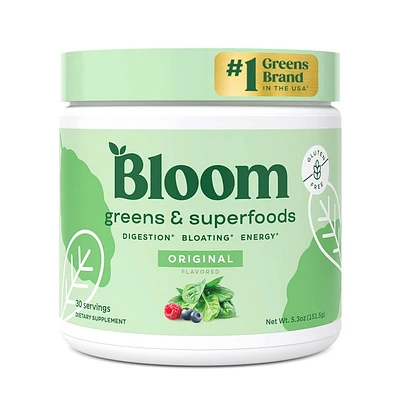 BLOOM NUTRITION Greens and Superfoods Powder - Original