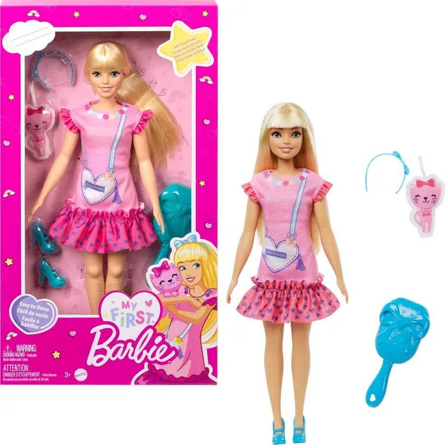 Barbie malibu Doll With Two Fairytale Pets From Barbie A Touch