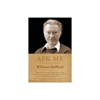 Ask Me - by William Stafford (Paperback)