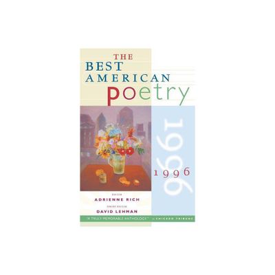 The Best American Poetry 1996 - by David Lehman (Paperback)