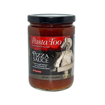 Pasta Too Pizza Sauce - 13oz