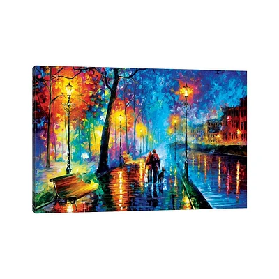 Melody of The Night by Leonid Afremov Wall Canvas: Gicle Art, Gallery Wrap - iCanvas