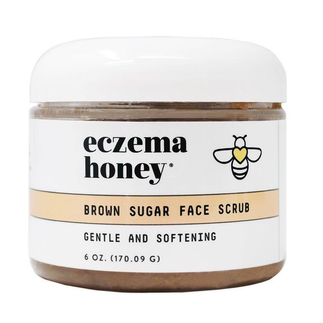 Eczema Honey Brown Sugar Face Scrub - 6oz