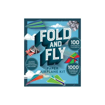 Fold and Fly Paper Airplane Kit - by Publications International Ltd (Hardcover)