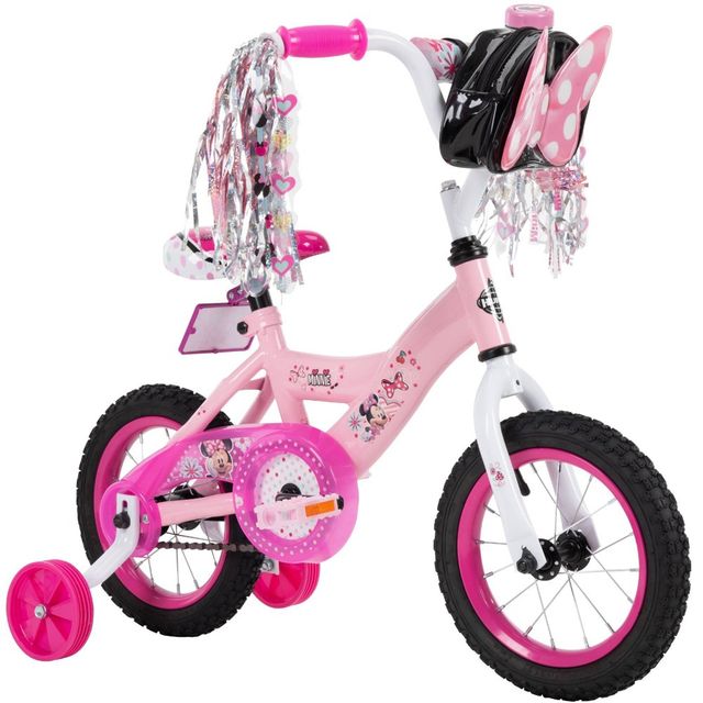 Huffy Disney Minnie Mouse 12 Kids Bike - Pink