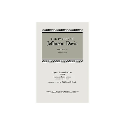 The Papers of Jefferson Davis - (Hardcover)