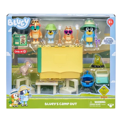 Bluey Camp Out Playset (Target Exclusive)