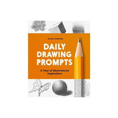 Daily Drawing Prompts - by Jordan Dewilde (Paperback)