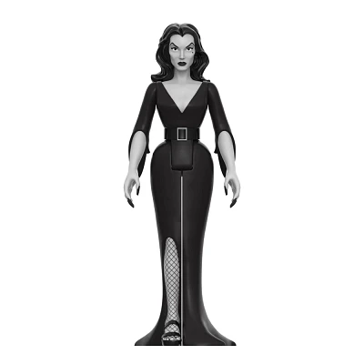 Super 7 ReAction Plan 9 From Outer Space Vampira Grayscale Action Figure