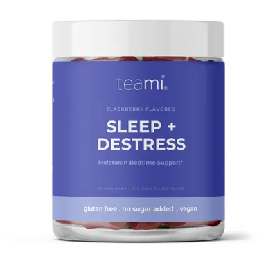 Teami Sleep & Distress Vegan Vitamin Gummies - 60ct