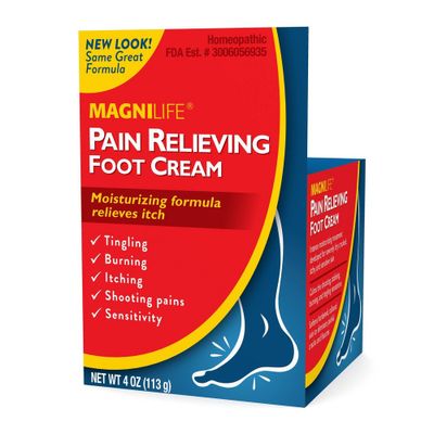 MagniLife Pain Relieving Foot Cream - 4oz