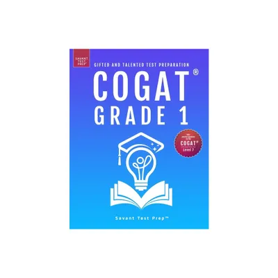 COGAT Grade 1 Test Prep - by Savant Test Prep (Paperback)