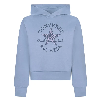 Converse Girls Knit Hoodie Pullover Sweatshirt