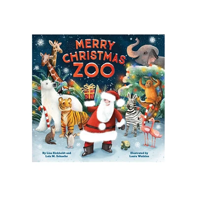 Merry Christmas, Zoo - by Lola M Schaefer & Lisa Eickholdt (Hardcover)