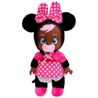 Cry Babies Disney 9 Plush Baby Doll Tiny Cuddles Inspired by Disney Minnie Mouse That Cry Real Tears