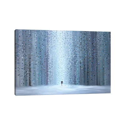 Kiss Under The Rain by Ekaterina Ermilkina - iCanvas: Modern Gicle, Gallery Wrap