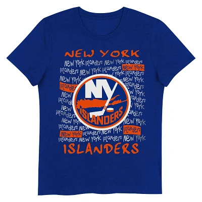 NHL New York Islanders Girls Crew Neck T-hirt