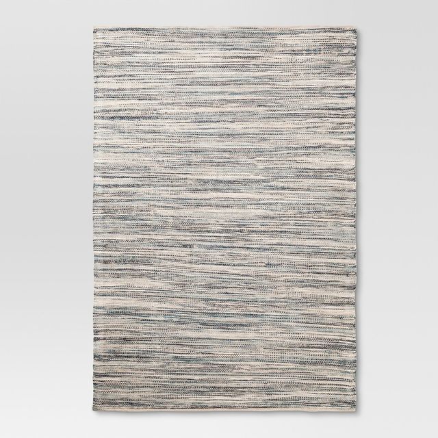 7x10 Woven Area Rug Indigo - Threshold