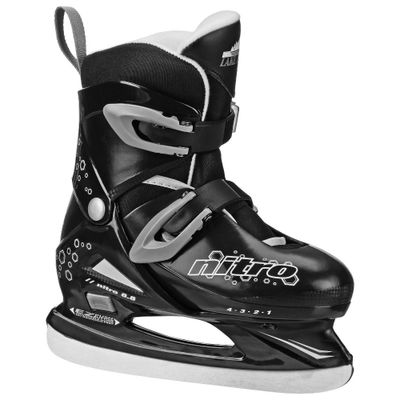 Lake Placid Nitro Adjustable Ice Skate Black