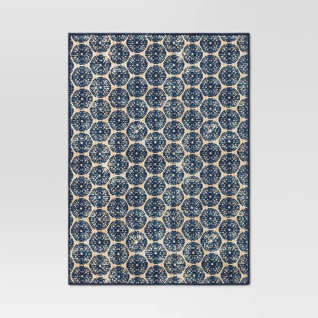 Cotton Medallion Print Placemat  - Threshold