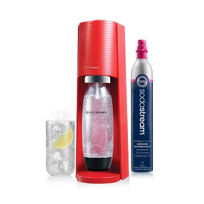 SodaStream Terra Sparkling Water Maker with CO2 and Carbonating Bottle : BPA-Free Soda Streamer Machine, 60L Capacity