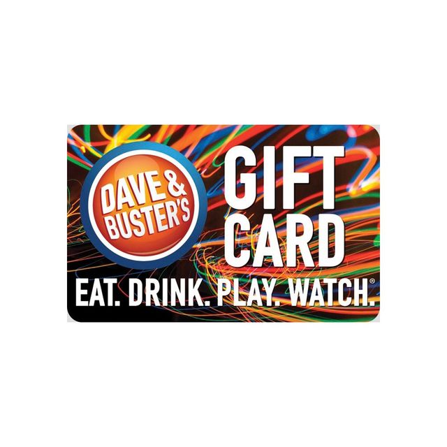 Dave and Busters $25