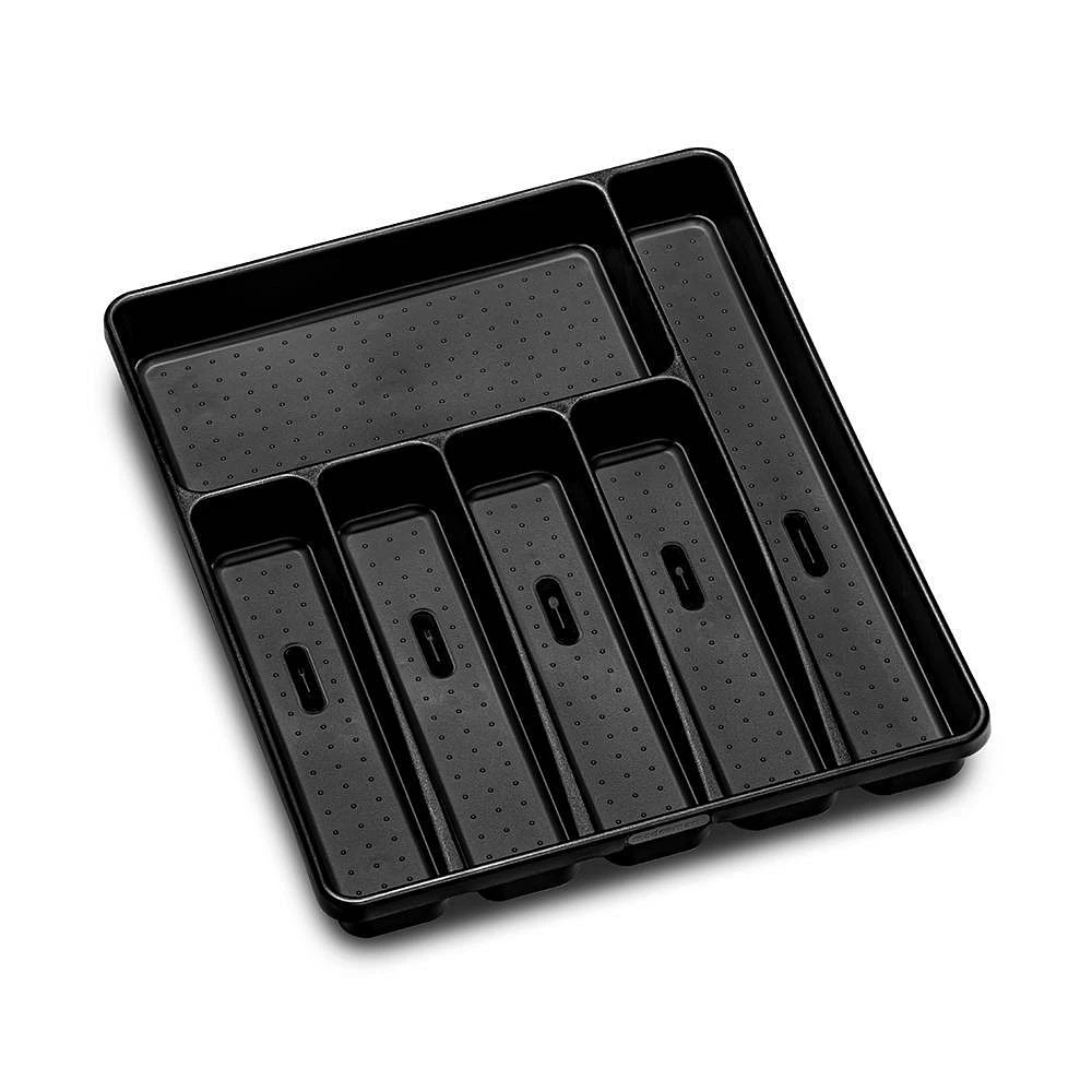 madesmart Silverware Storage/Organizer Tray Carbon