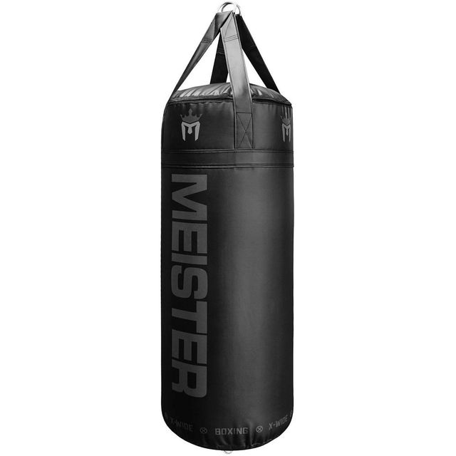 Meister Filled X-Wide Boxing Heavy Bag - 90lbs Black