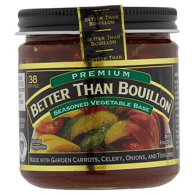 Better Than Bouillon Seasoned Vegetable Soup Base - 8oz