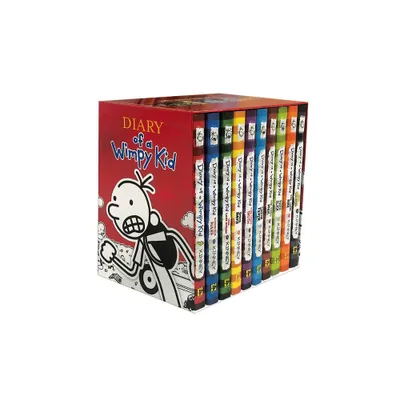 Diary of a Wimpy Kid Box of Books 1-10 Hardcover Gift Set - by Jeff Kinney